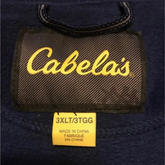Cabela's fleece jacket - Picture 4 of 7
